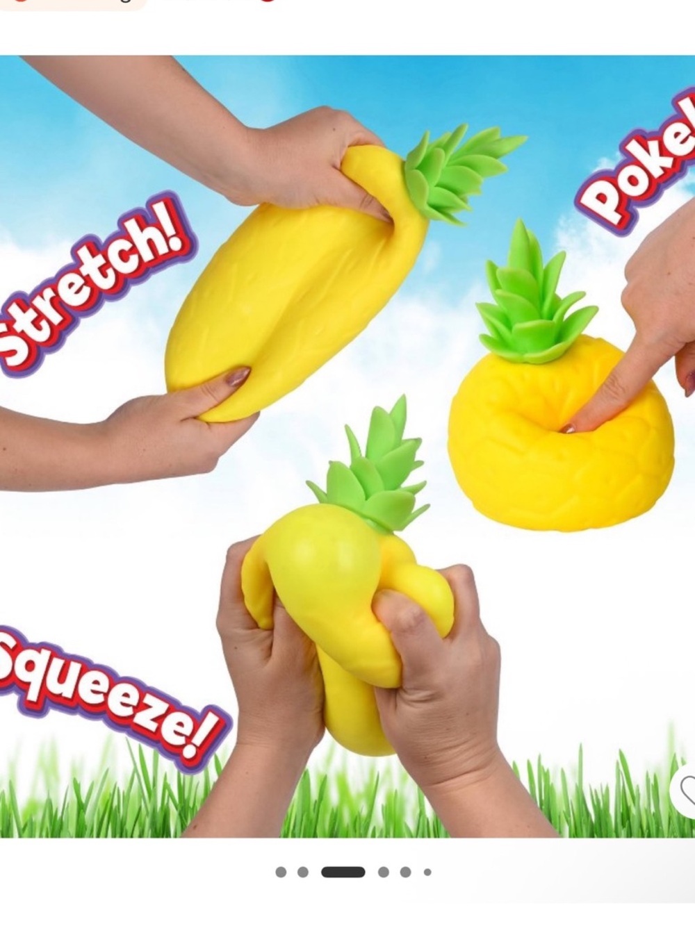 JUMBO Pineapple 🍍Squishy Squeeezy - LIMITED EDITION